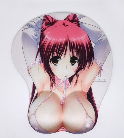 Anime 3D Oppai Mouse Pad Girl - with Nipples 3D