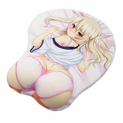 Anime 3D Hip Mouse pads with Wrist Rest