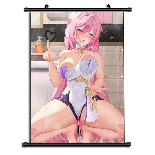 Anime Poster Home Decor Wall Scroll Painting Shower Bath
