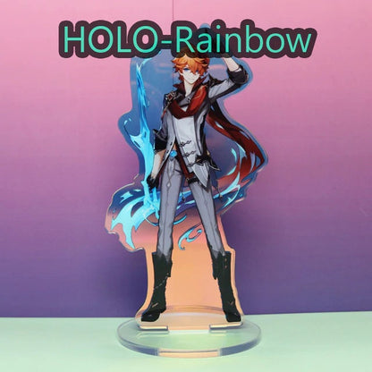 Scarlett Acrylic Stand - Figurine Adult Standee Rainbow Holographic