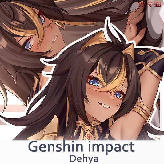 Dakimakura Anime Game Genshin Impact Dehya Pillow Case Fan Made Merchandise