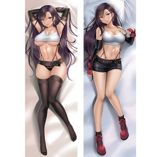 Anime Dakimakura Body Pillow - Sexy Girl Tifa - Pillowcase only