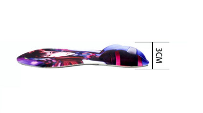 Anime 3D Oppai Mouse Pad Genshin Impact Wrist Rest Gaming Gift - Fan made merchandise - 2 versions