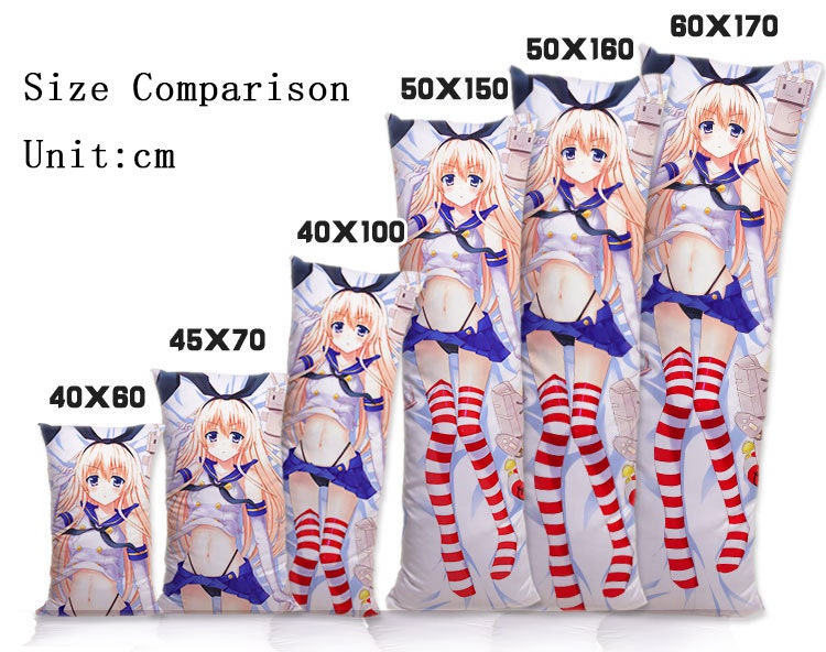 Custom Made Dakimakura - Body Pillow Cover - Anime Pillow Case