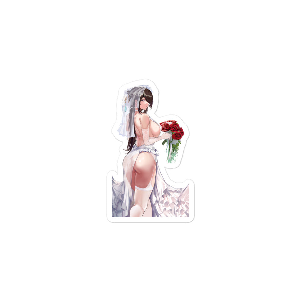 Anime Sexy Girl Sticker Beidou Genshin Impact Waterproof Waifu - Fan made merchandise